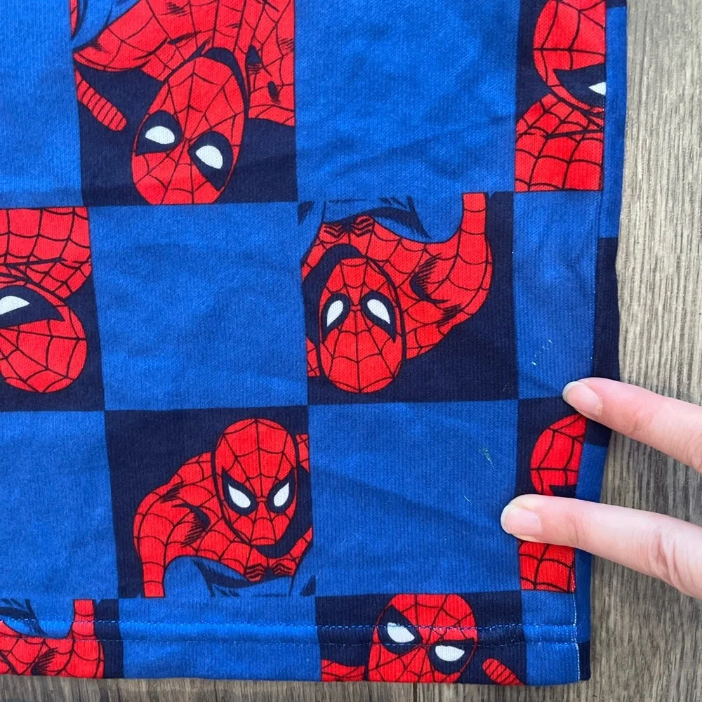 Marvel Spiderman Toddler Boy Long Sleeve Pant 2 Piece Pajama Set Red Blue 4T